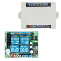 ZK4PC-DC四路學(xué)習(xí)型433M無線遙控 開關(guān)控制器